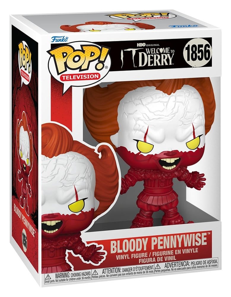 Funko IT Welcome to Derry Bloody Pennywise Funko POP! Figure by LAB7 Malta, Europe