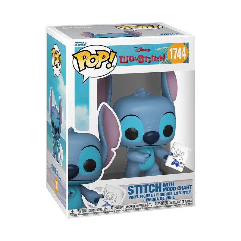 Lilo & Stitch POP! Disney 1744 – Stitch with Mood Chart by Funko available from LAB7 Malta