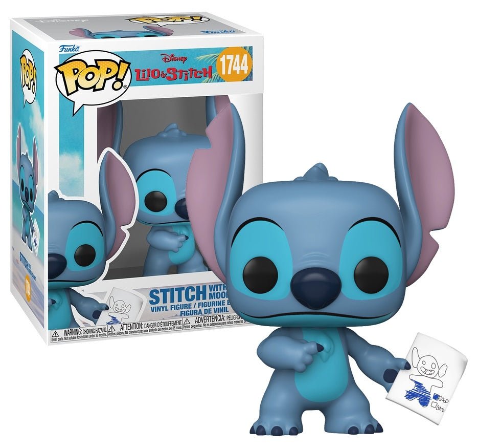 Lilo & Stitch POP! Disney 1744 – Stitch with Mood Chart by Funko available from LAB7 Malta