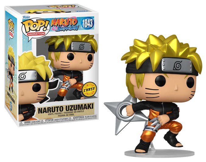 Funko NARUTO SHIPPUDEN - POP Animation N° 1843 - Naruto with Chase (MT) in Malta | LAB7