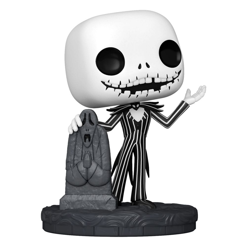 Funko Nightmare Before Christmas 30th Jack w/Gravestone POP! Vinyl 9cm by LAB7 Malta, Europe