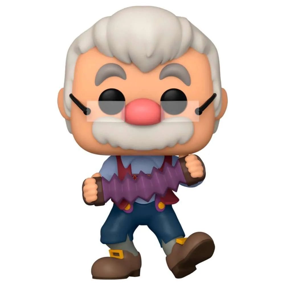 Funko Pinocchio - Geppetto with Accordion 80th Anniversary Pop! Vinyl Figure by LAB7 Malta, Europe
