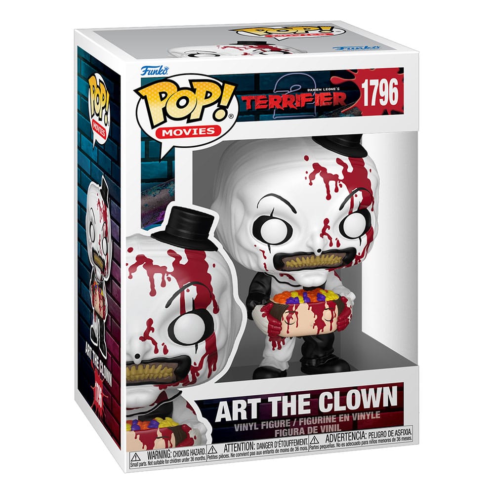 Funko Funko POP! Art the Clown – Terrifier 2 Candy Head by LAB7 Malta, Europe