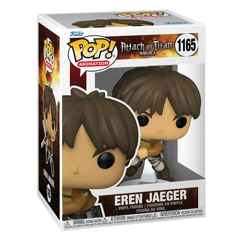 Funko Funko POP! Attack on Titan - Eren Yeager Pop! 1165 by LAB7 Malta, Europe