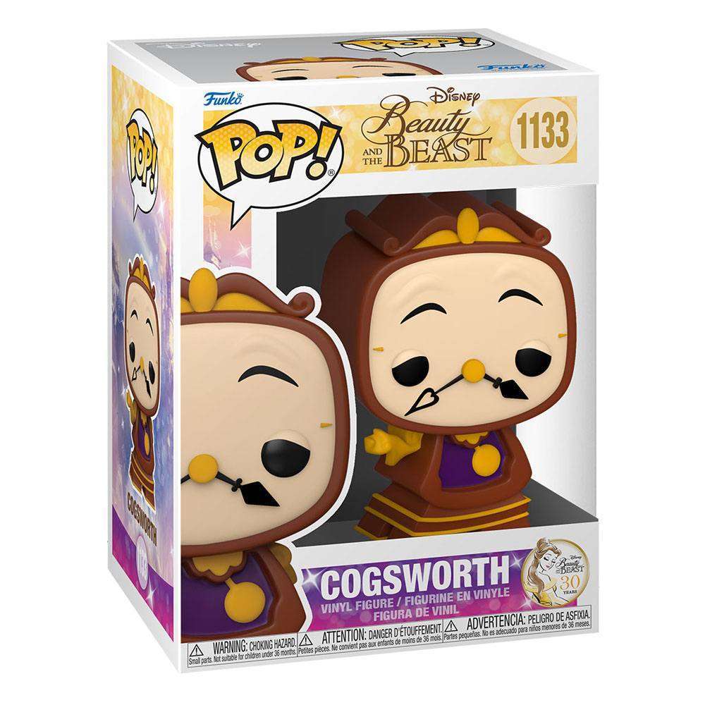 Funko Funko Pop Beauty and the Beast - Cogsworth 30th Anniversary 1133 by LAB7 Malta, Europe