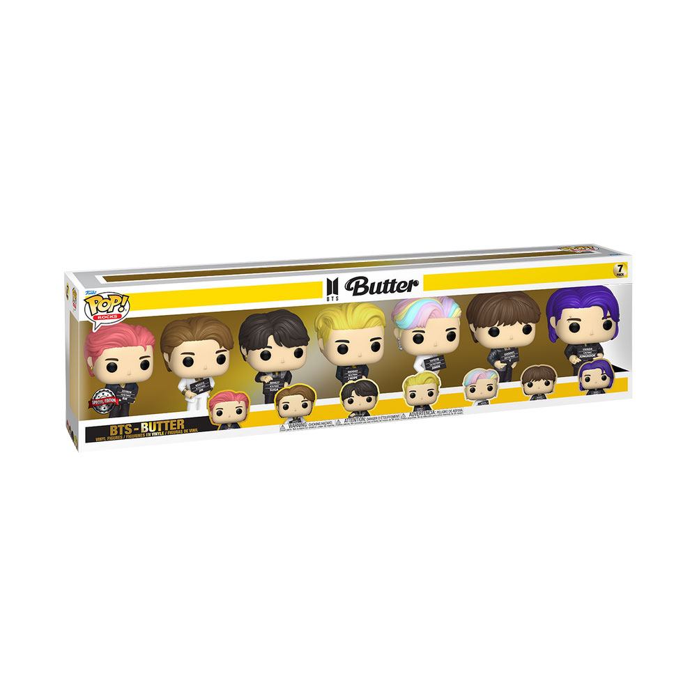 Funko Funko POP! BTS - BTS Butter Pop! 007 Vinyl Figure 7 - Pack by LAB7 Malta, Europe