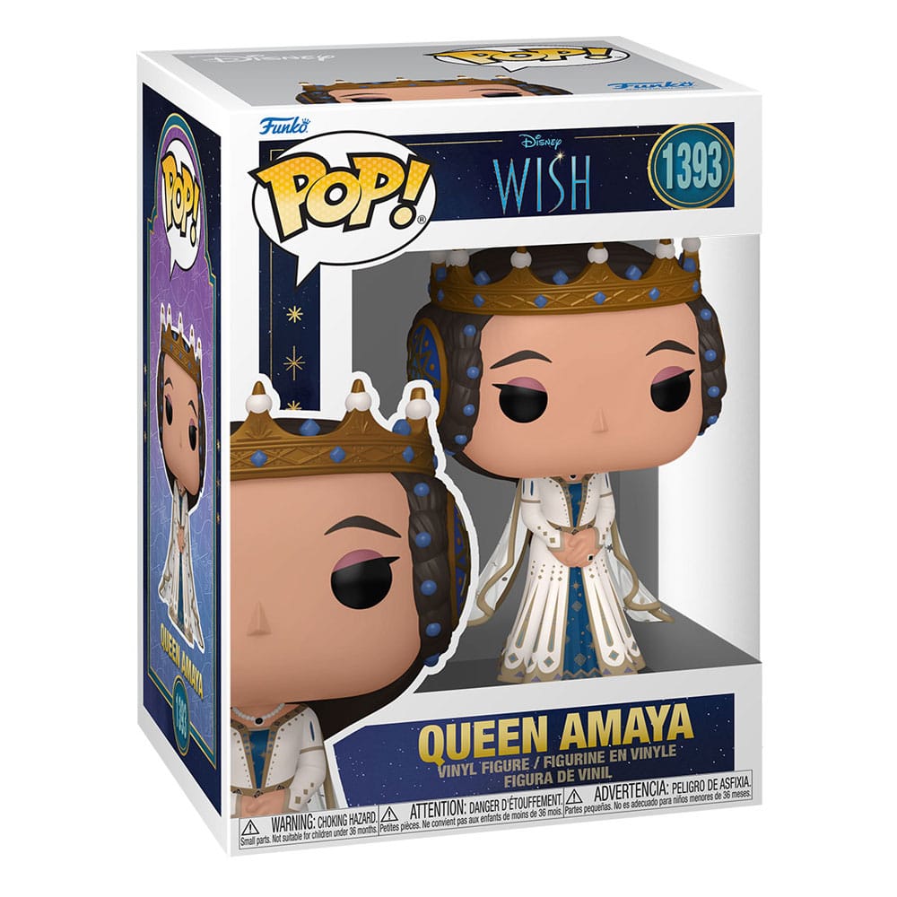 Funko Funko POP Disney Wish Queen Amaya 9cm Figure by LAB7 Malta, Europe