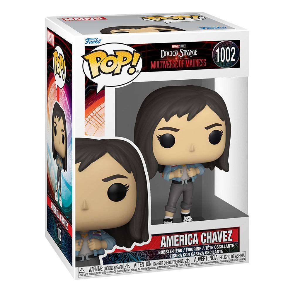 Funko Funko POP! Doctor Strange in the Multiverse of Madness - America Chavez Pop! Vinyl Figure 1002 by LAB7 Malta, Europe