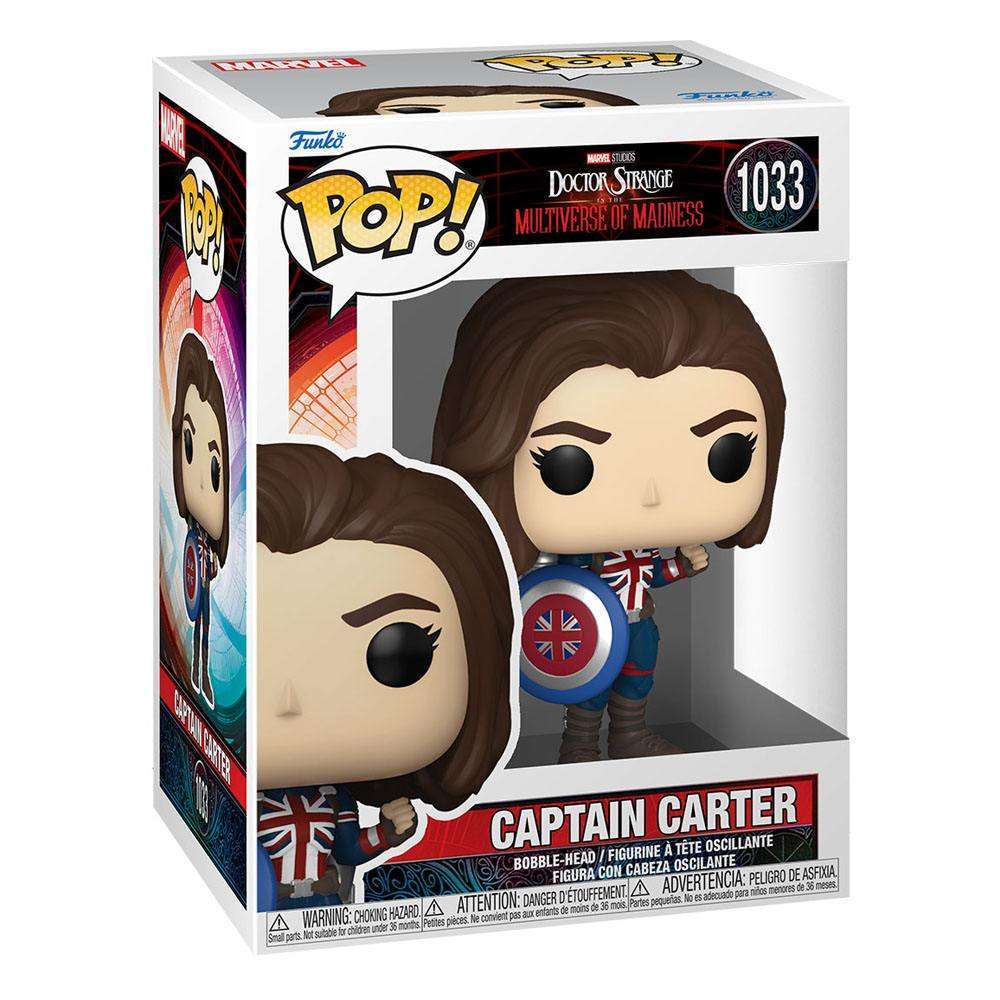 Funko Funko POP! Doctor Strange in the Multiverse of Madness - Captain Carter Pop! 1033 by LAB7 Malta, Europe
