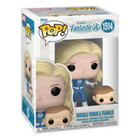 Funko Funko POP! Fantastic Four – First Steps – Invisible Woman & Franklin by LAB7 Malta, Europe