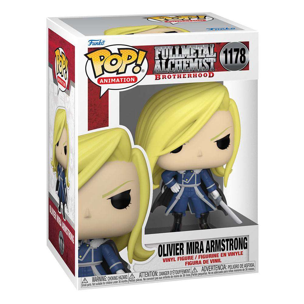 Funko Funko POP! Fullmetal Alchemist: Brotherhood - Olivier Mira Armstrong Pop! 1178 by LAB7 Malta, Europe
