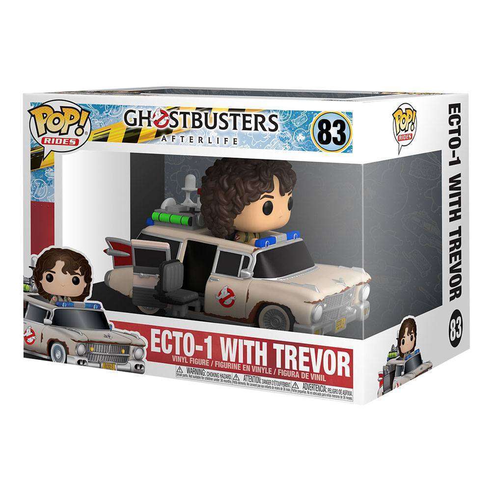 Funko Funko POP! Ghostbusters: Afterlife - Trevor with Ecto - 1 Pop! Rides Vinyl Figure by LAB7 Malta, Europe