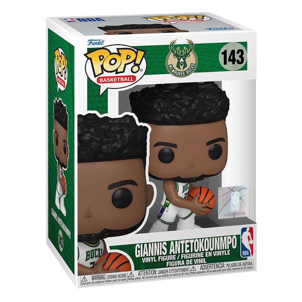 Funko Funko POP! Giannis Antetokounmpo Milwaukee Bucks 2021 City Edition Jersey Pop! 143 by LAB7 Malta, Europe