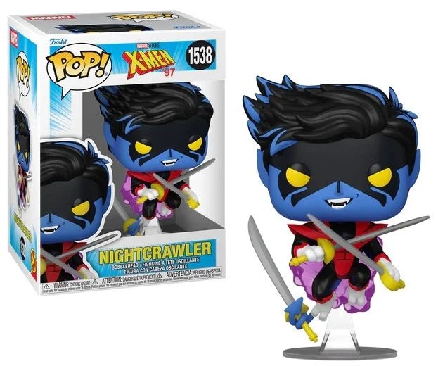 Funko POP! Marvel 1538 Nightcrawler Vinyl Figure 9 cm by LAB7 Malta, Europe