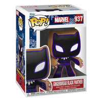 Funko Funko POP! Marvel: Holiday - Black Panther Gingerbread Man Pop! Vinyl Figure by LAB7 Malta, Europe