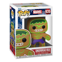 Funko Funko POP! Marvel: Holiday - Hulk Gingerbread Man Pop! Vinyl Figure by LAB7 Malta, Europe