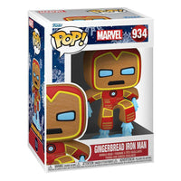 Funko Funko POP! Marvel: Holiday - Iron Man Gingerbread Man Pop! Vinyl Figure by LAB7 Malta, Europe