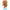 Front view of Funko POP! Iron Man Gingerbread Man vinyl figure with red and brown icing details and blue jet flames.