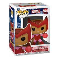 Funko Funko POP! Marvel: Holiday - Scarlet Witch Gingerbread Man Vinyl Figure by LAB7 Malta, Europe