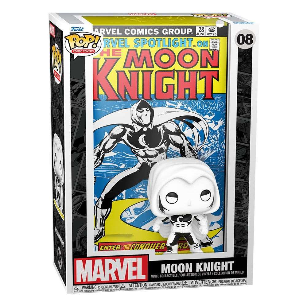 Funko Funko POP! Moon Knight Spotlight 28 Comic Covers Pop! 08 by LAB7 Malta, Europe