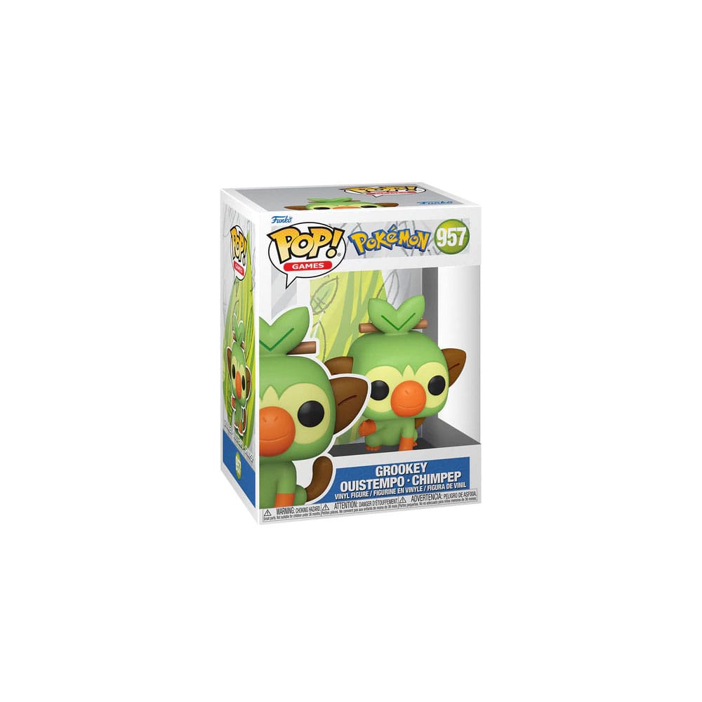 Funko Funko POP Pokémon Grookey 9cm Figure (EMEA) by LAB7 Malta, Europe
