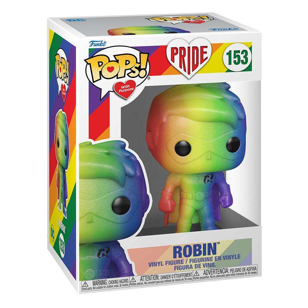 Funko Funko POP! Pride 2022 DC Comics POP! Heroes Vinyl Figure Robin 153 by LAB7 Malta, Europe