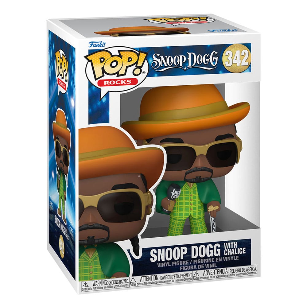 Funko Funko POP Rocks Snoop Dogg with Chalice 9cm Figure by LAB7 Malta, Europe