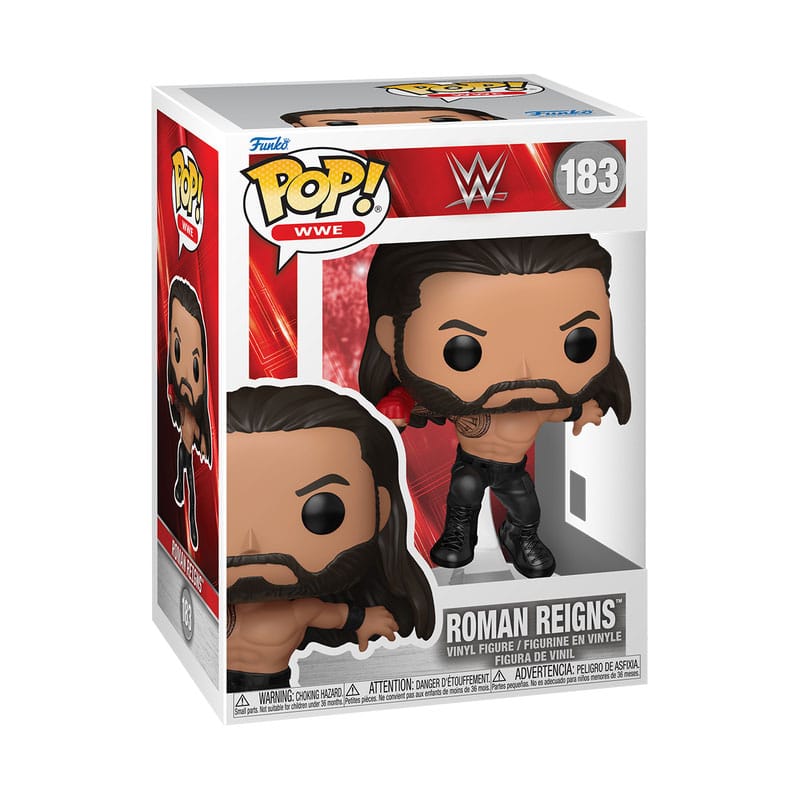 Funko POP Roman Reigns Vinyl Figure N°183 by LAB7 Malta, Europe
