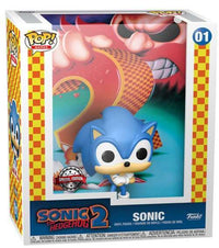 Funko Funko POP! Sonic the Hedgehog 2 POP! Game Cover Vinyl Figure Sonic Exclusive 01 by LAB7 Malta, Europe
