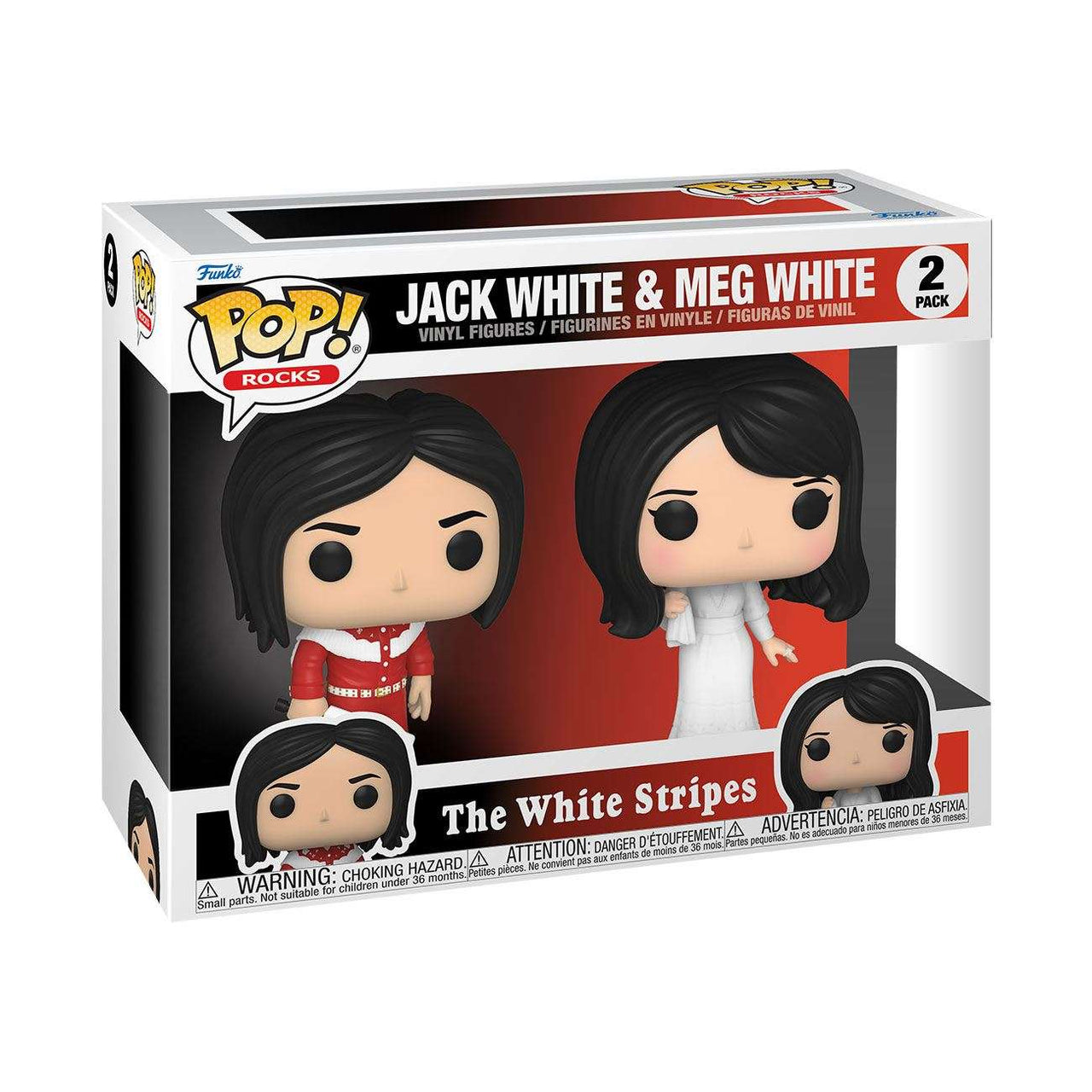 Funko Funko POP! The White Stripes - Jack White & Meg White Pop! 2 - Pack by LAB7 Malta, Europe