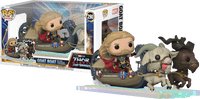 Funko Funko POP! Thor 4: Love and Thunder - Thor, Toothgnasher & Toothgrinder with Goat Boat Pop Rides 290 by LAB7 Malta, Europe
