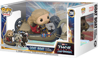 Funko Funko POP! Thor 4: Love and Thunder - Thor, Toothgnasher & Toothgrinder with Goat Boat Pop Rides 290 by LAB7 Malta, Europe