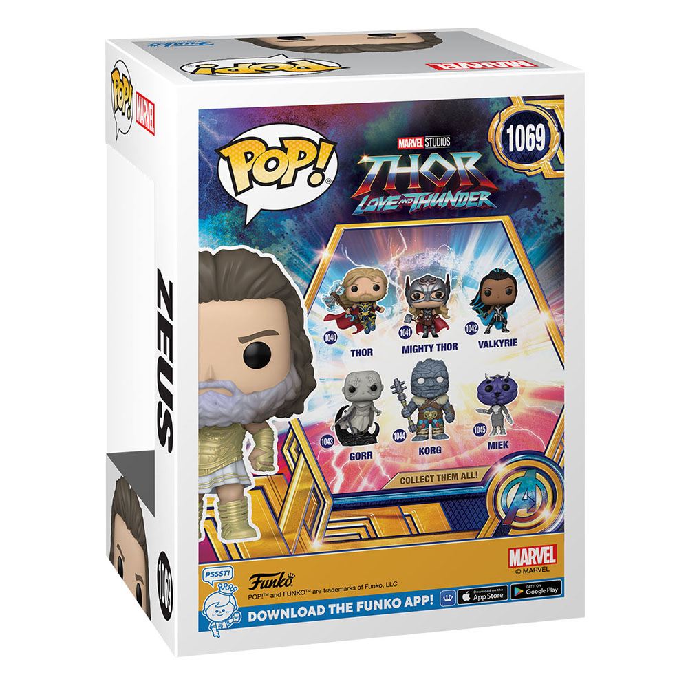 Funko Funko POP! Thor 4: Love and Thunder - Zeus Pop! 1069 by LAB7 Malta, Europe