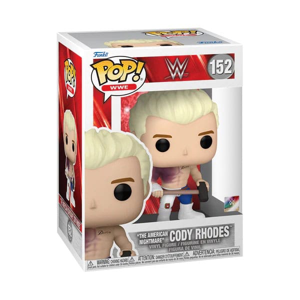 Funko Funko POP WWE Cody Rhodes HIAC 9cm Figure by LAB7 Malta, Europe