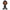 Funko Pop! Reva (Third Sister) #542 figure in black armor holding a lightsaber on a Star Wars display stand.