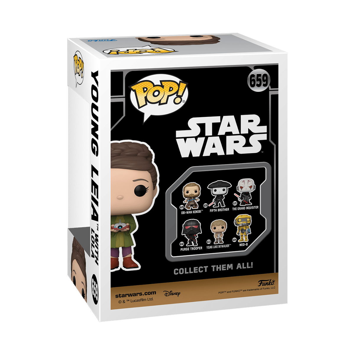 Funko Star Wars Young Leia with Lola Pop! Exclusive by LAB7 Malta, Europe