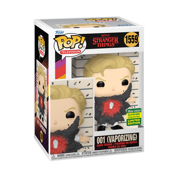 Funko Stranger Things POP Television 001 Vaporizing Convention Exclusive in Malta | LAB7