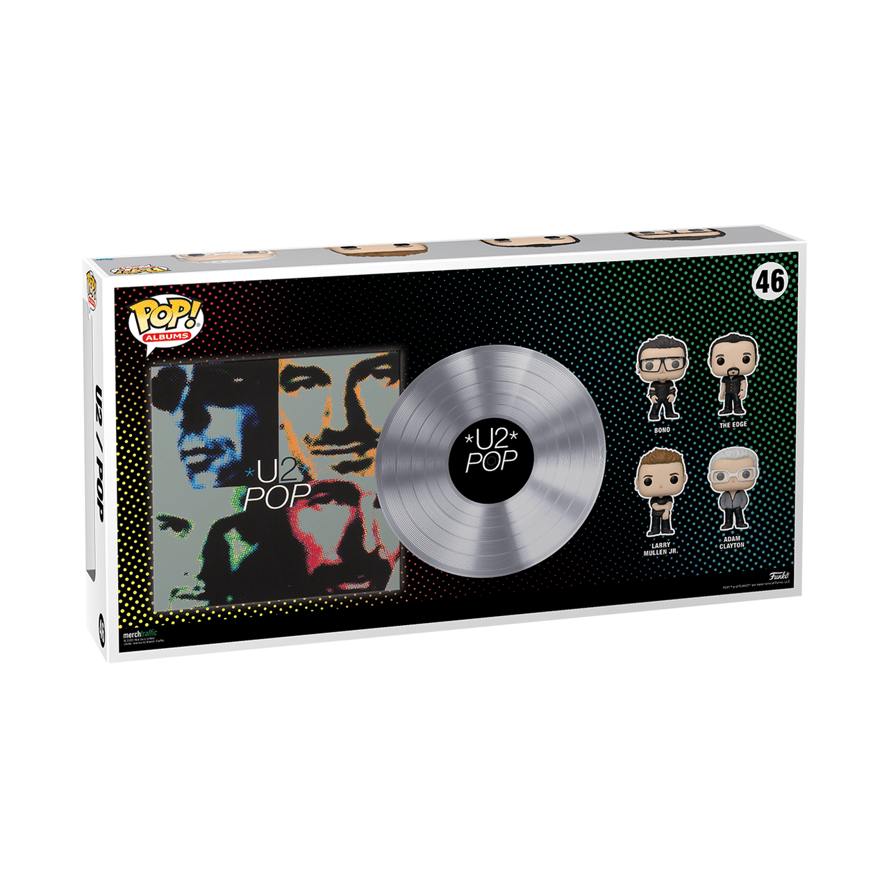 Funko U2 POP Deluxe Funko Albums N°46 – 4 Figures & Album Display by LAB7 Malta, Europe