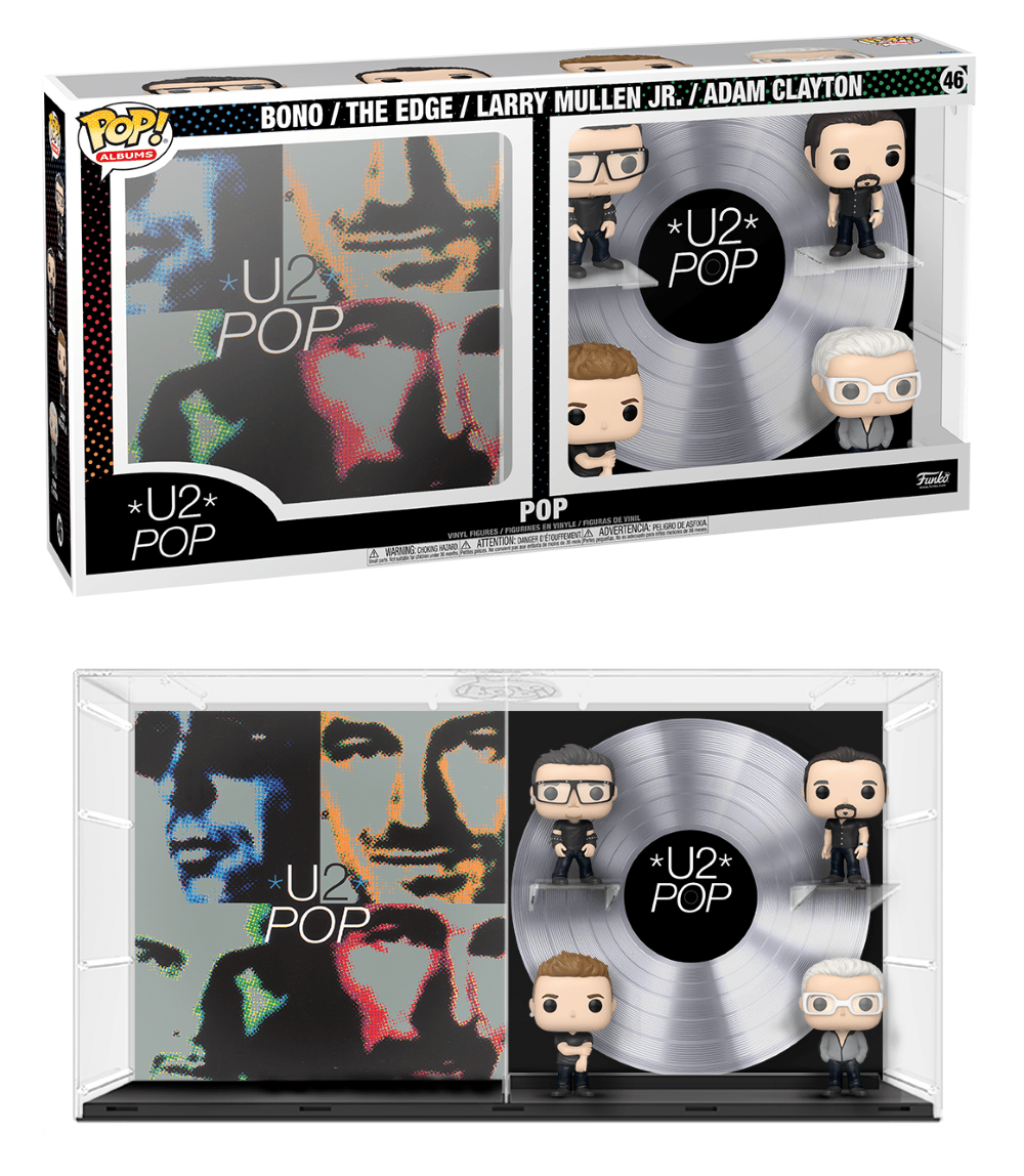 Funko U2 POP Deluxe Funko Albums N°46 – 4 Figures & Album Display by LAB7 Malta, Europe
