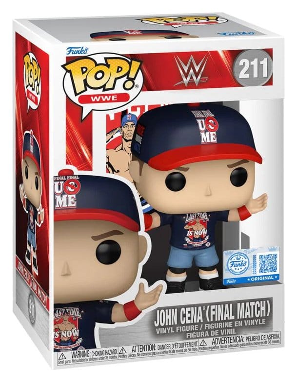 Funko Funko WWE Pop! Vinyl Figure John Cena Final Match 9 Cm by LAB7 Malta, Europe