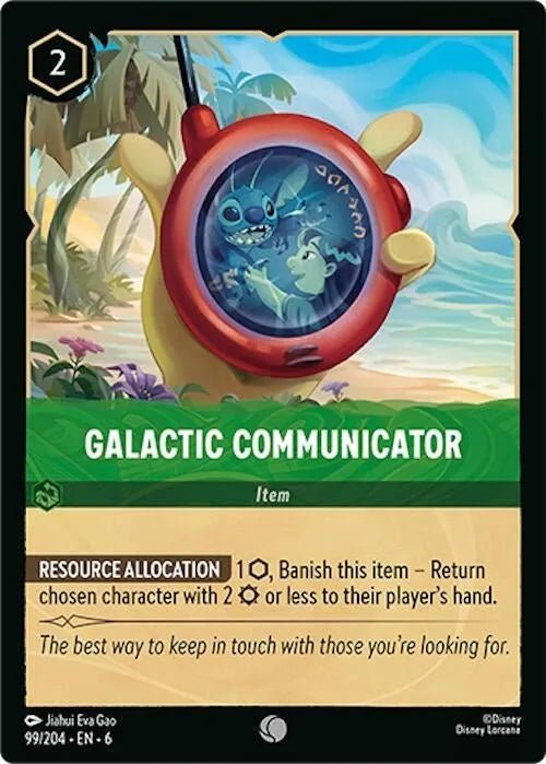 Galactic Communicator (99/204) (Azurite Sea) in Malta | LAB7