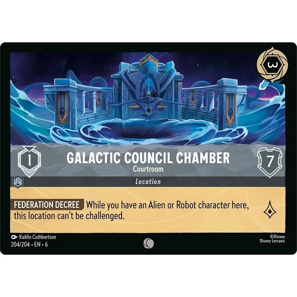 Galactic Council Chamber - Courtroom (204/204) (Azurite Sea) in Malta | LAB7
