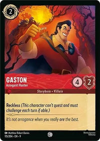 Gaston - Arrogant Hunter (115/204) (Fabled) in Malta | LAB7
