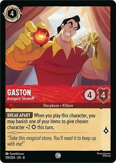 Gaston - Arrogant Showoff (129/204) (Reign of Jafar) in Malta | LAB7