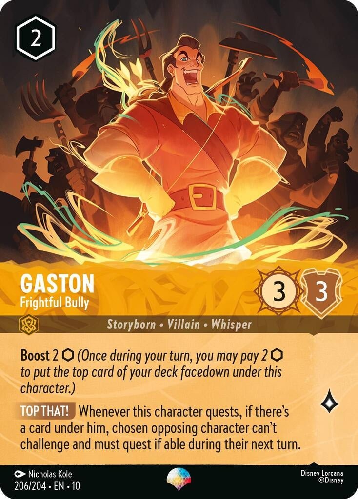Ravensburger Gaston - Frightful Bully (Epic) (206/204) (Whispers in the Well) by LAB7 Malta, Europe