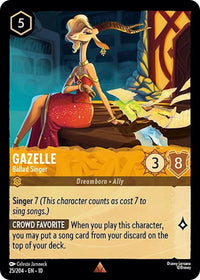 Ravensburger Gazelle - Ballad Singer (25/204) (Whispers in the Well) by LAB7 Malta, Europe