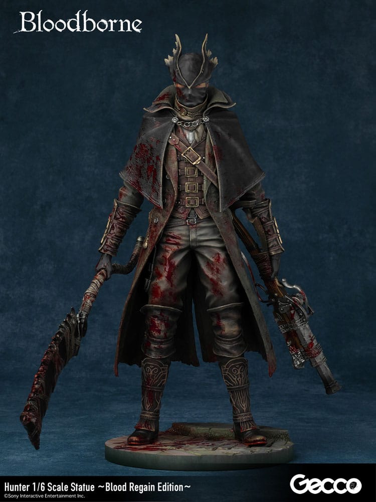 Gecco Bloodborne Hunter “Blood Regain” PVC Statue 32 cm by LAB7 Malta, Europe