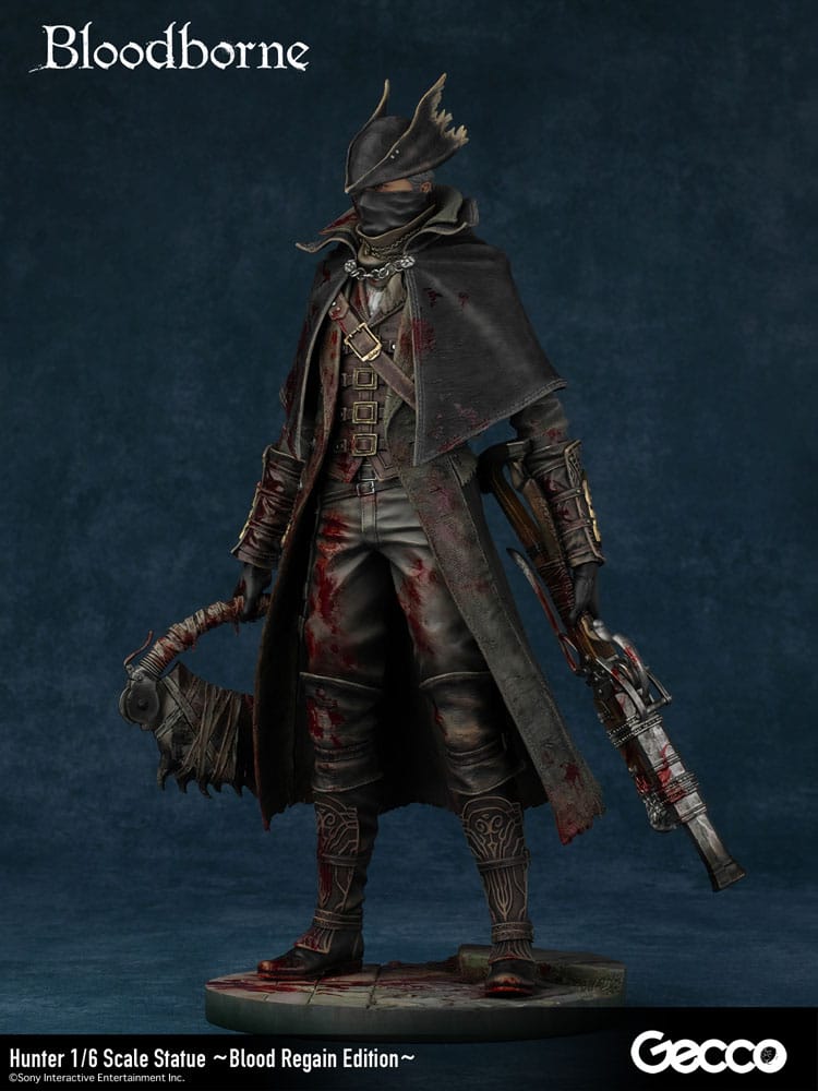 Gecco Bloodborne Hunter “Blood Regain” PVC Statue 32 cm by LAB7 Malta, Europe
