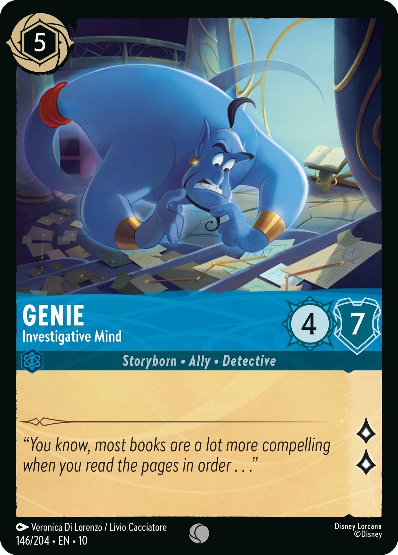 Ravensburger Genie - Investigative Mind (146/204) (Whispers in the Well) by LAB7 Malta, Europe