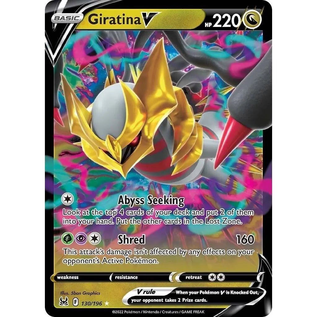 Giratina V (130/196) (SWSH11: Lost Origin) in Malta | LAB7